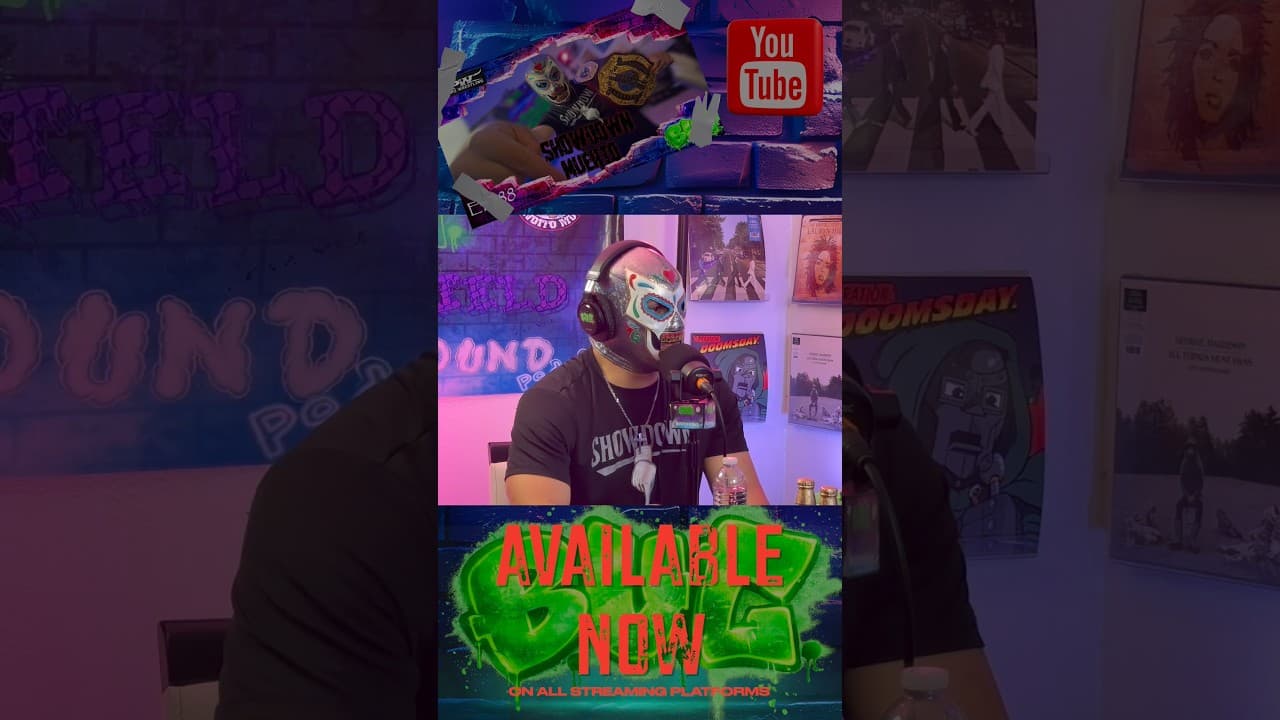 RPW World Heavyweight Champion Showdown Muerto on the BUG #bakersfield  #podcast #wrestling stling