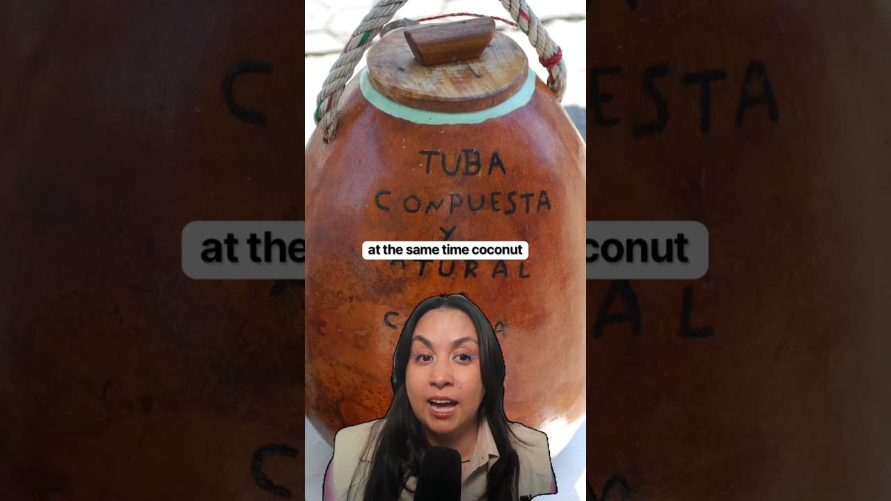 The Filipino History Behind Mexico’s Tuba Drink #tuba #mexico #philippines #mexicanfood