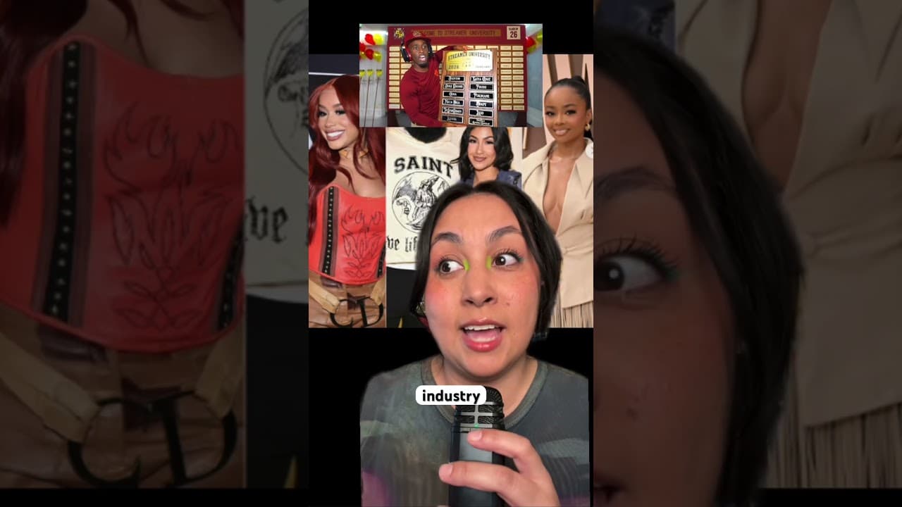Why Label Artists Got Into Streamer University Over Real Streamers #kaicenat #streameruniversity