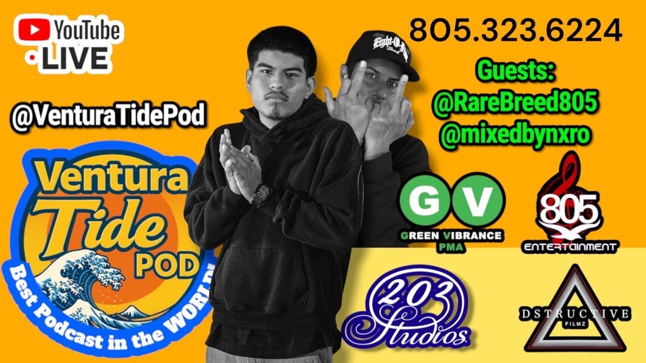 @rarebreed805 & @mixedbynxro the men behind the 805 music scene
