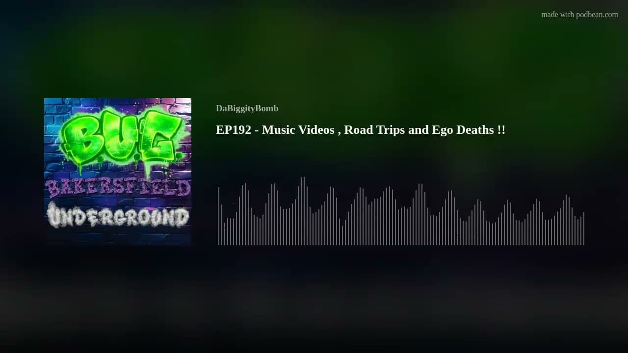 EP192 - Music Videos , Road Trips and Ego Deaths !!
